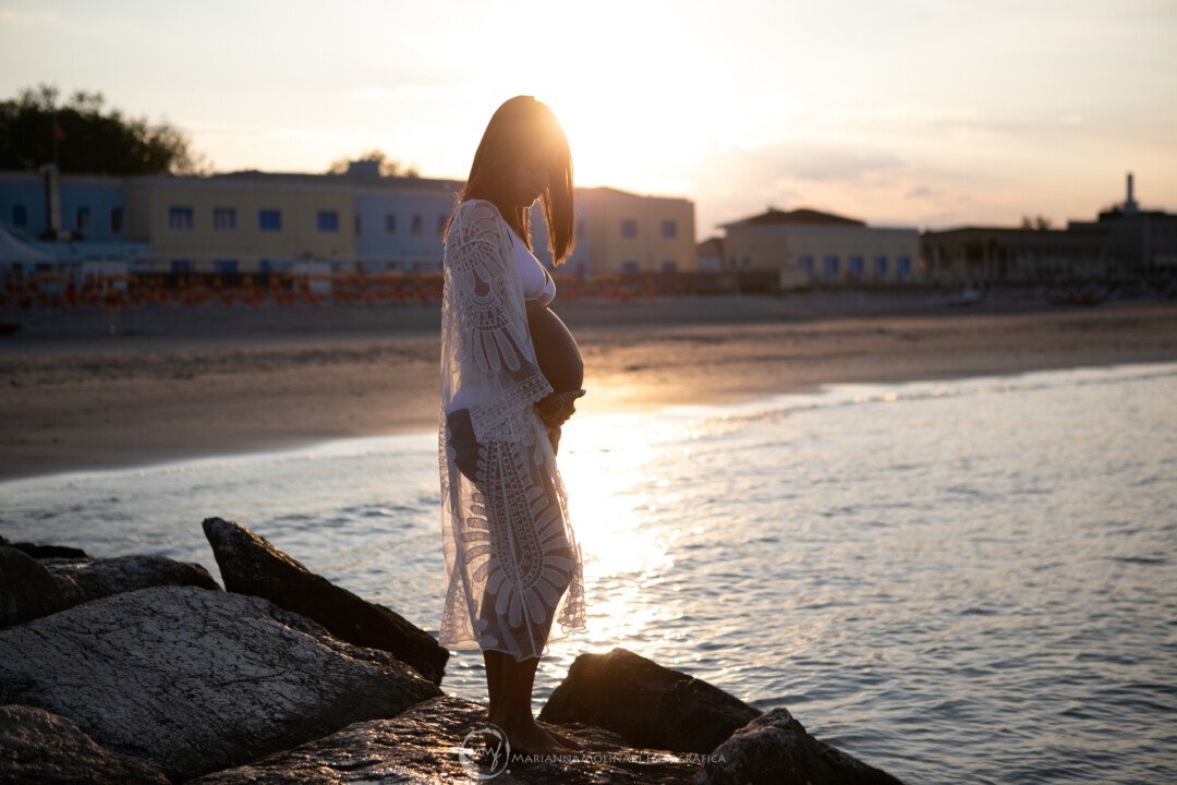 fotografa rimini gravidanza bellaria